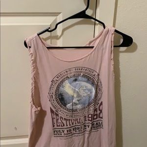 Festival pink unicorn tank!
